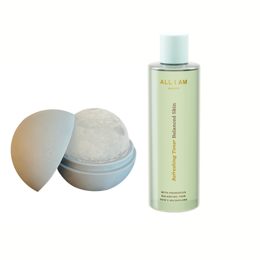 Morning Routine Kit: Cryo Ball + Refreshing Toner