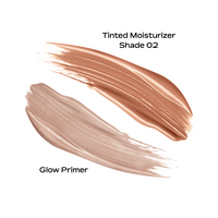 Duo - Glow Primer 01 och Tinted Moisturizer 02